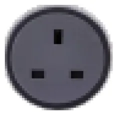 Round floor socket