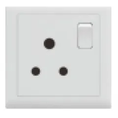 15A switched socket