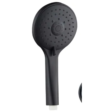 Black hand shower