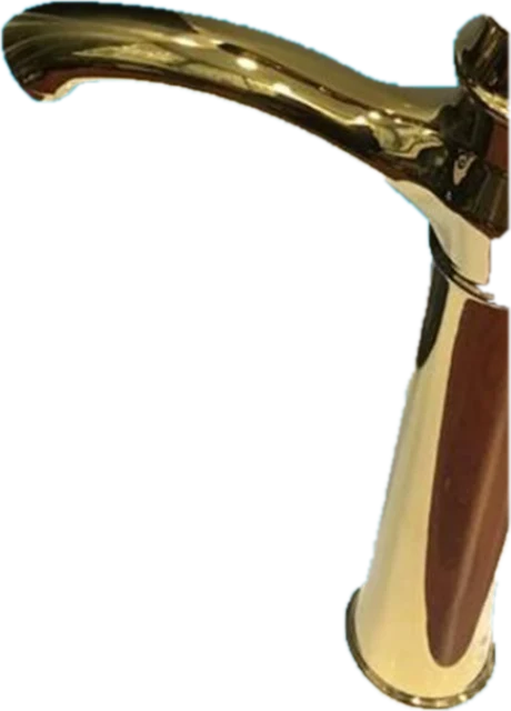Gold countertop mixer