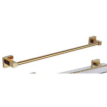 Gold bathroom accessory set