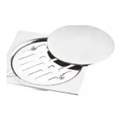 Stainless floor drain with cover