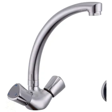 Two-handle kitchen mixer