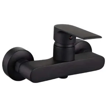 Black bidet mixer